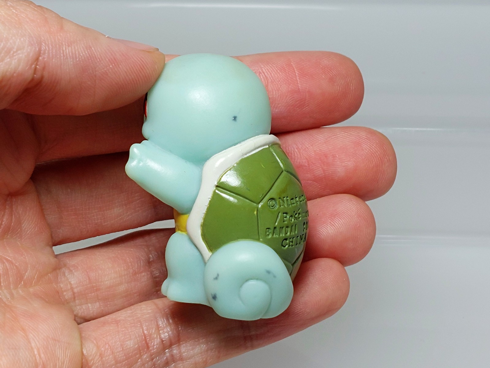 Shiny Squirtle Zenigame Iro Chigai Pokemon Kids Figure Bandai 2005 F05 1.6in