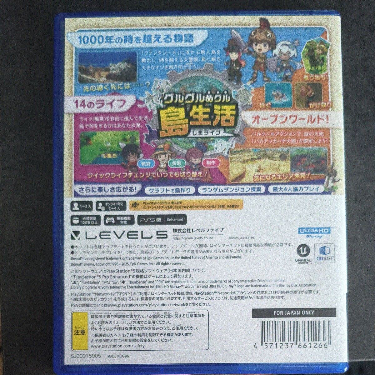 Fantasy Life i PS5 Japanese Version Used