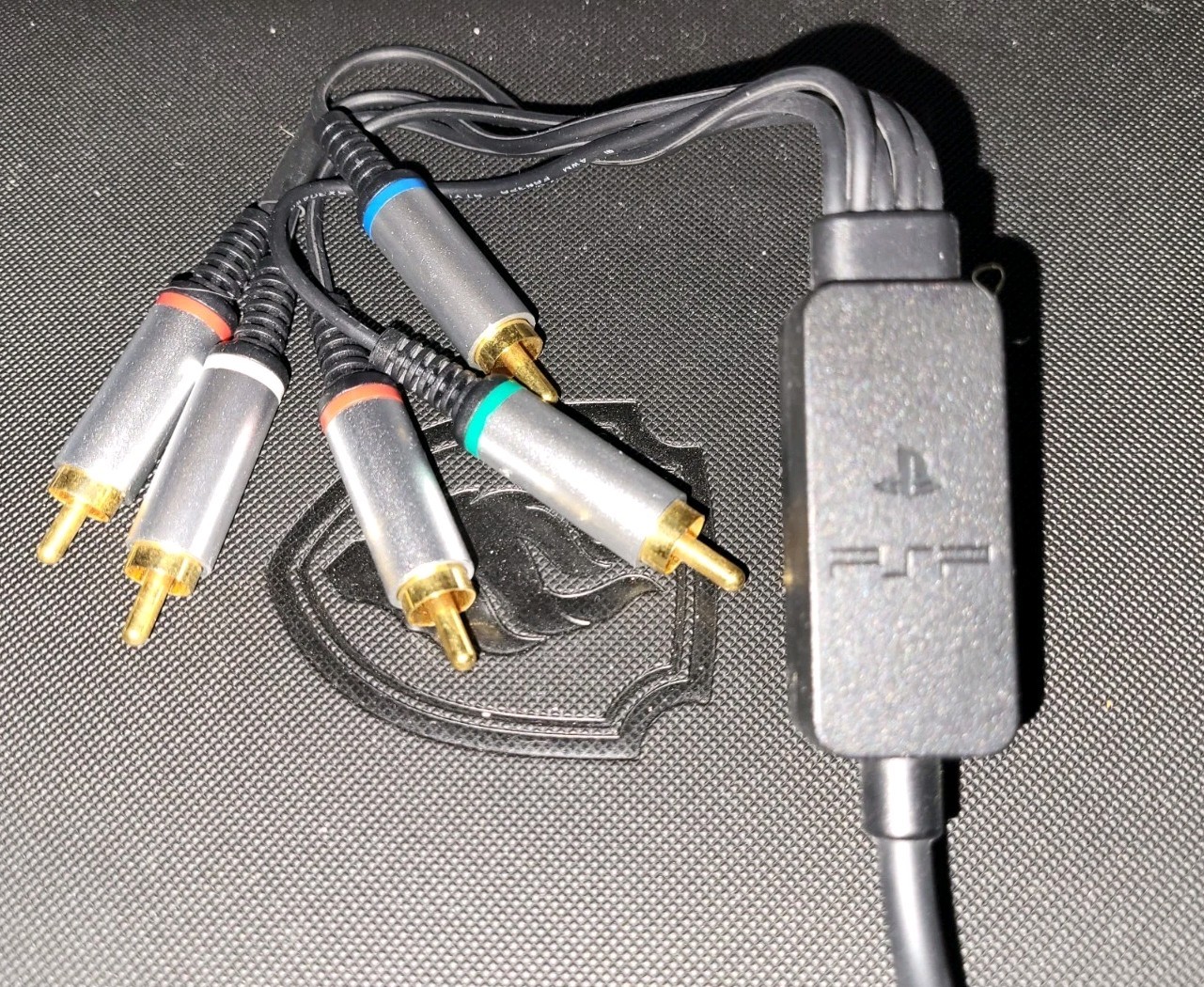 Official Sony PSP Component AV Cable – OEM Genuine – PSP 2000 & 3000 – Tested