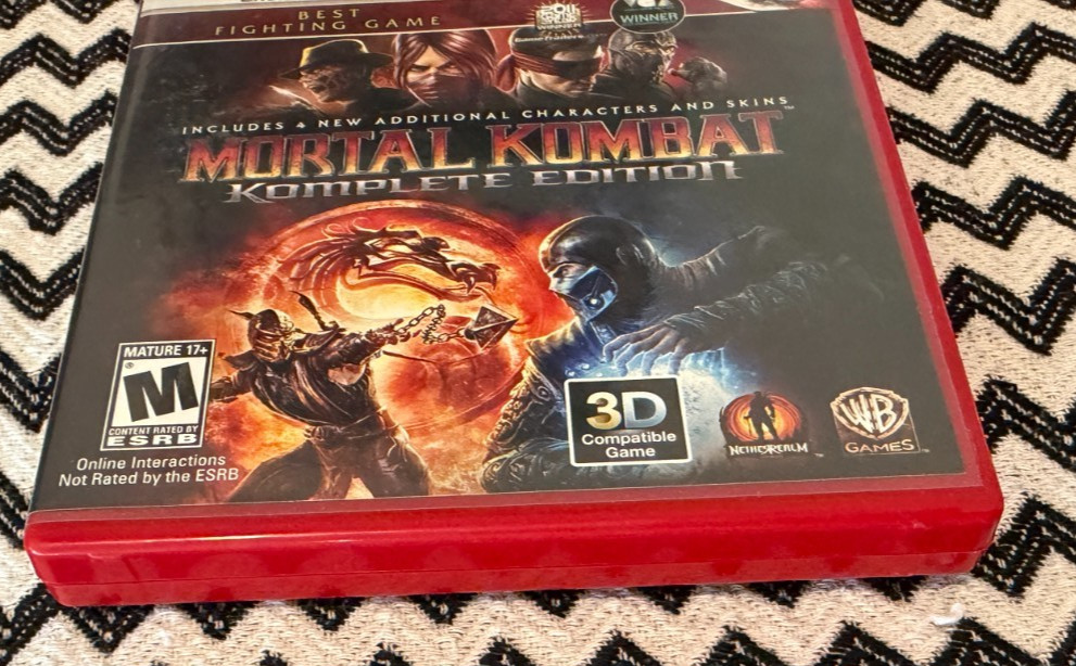 Mortal Kombat Komplete Edition PlayStation 3 PS3 Game CIB Greatest Hits EUC