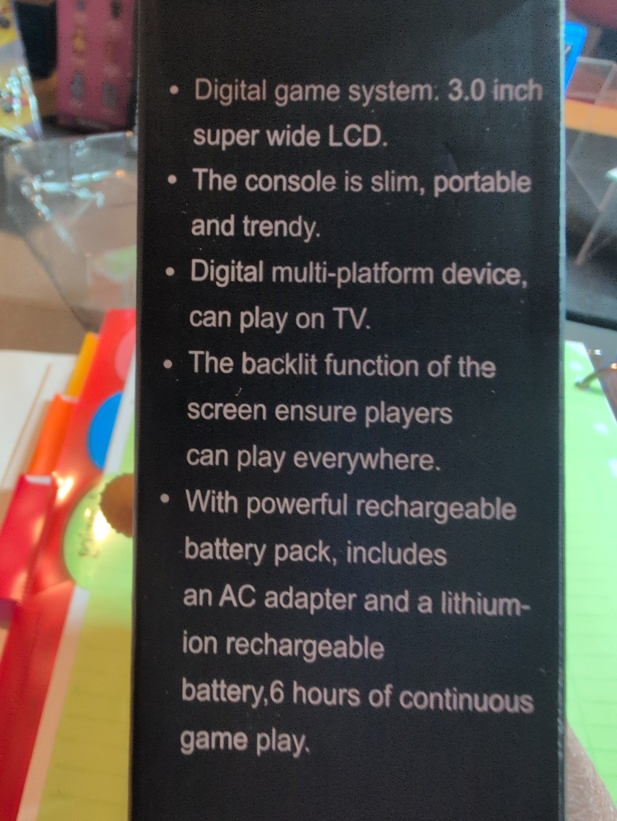 Game Box Plus 400 In 1 Handheld Retro Gaming Console With 3-Inch LCD & TV Out