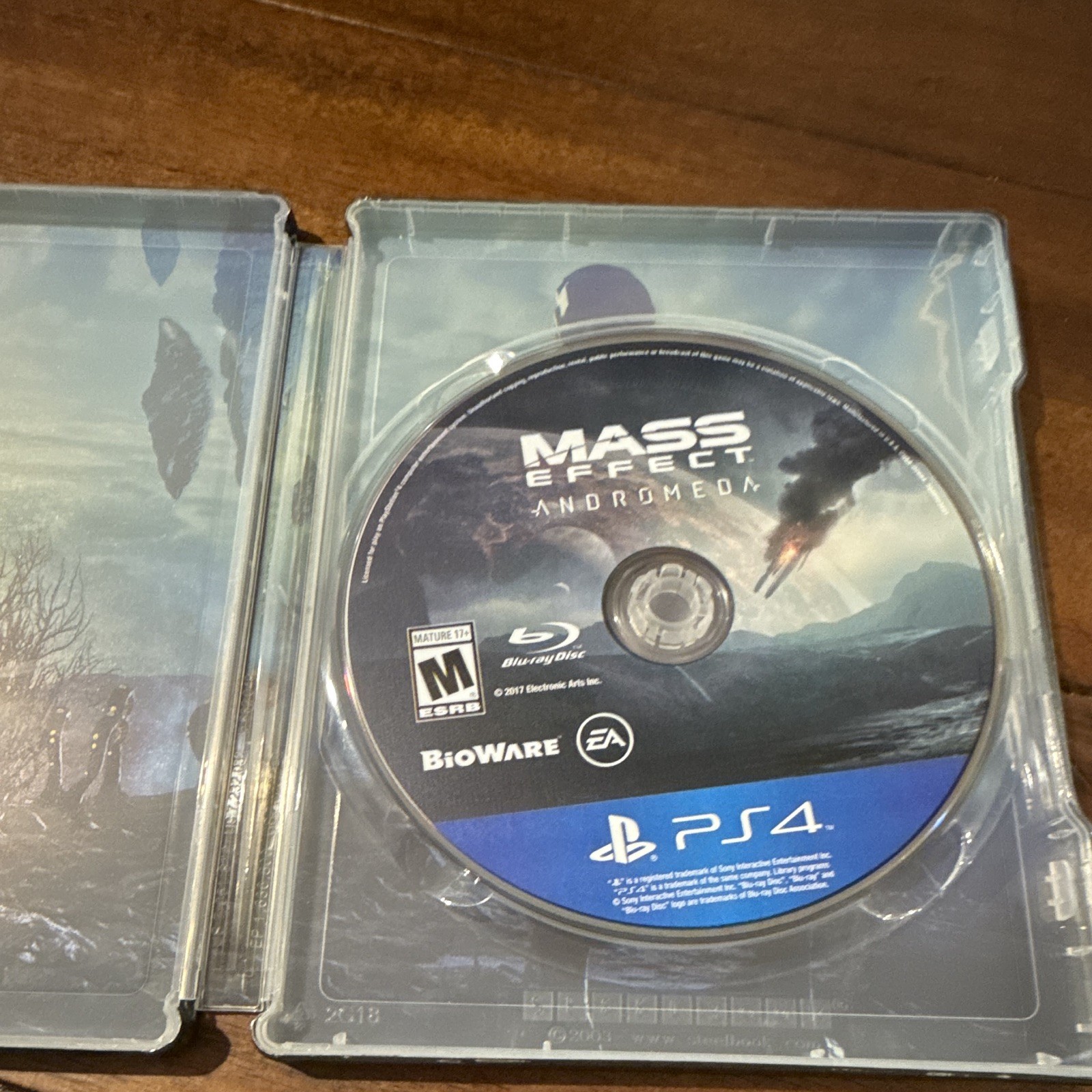 Mass Effect: Andromeda SteelBook Edition (Sony PlayStation 4) with Game