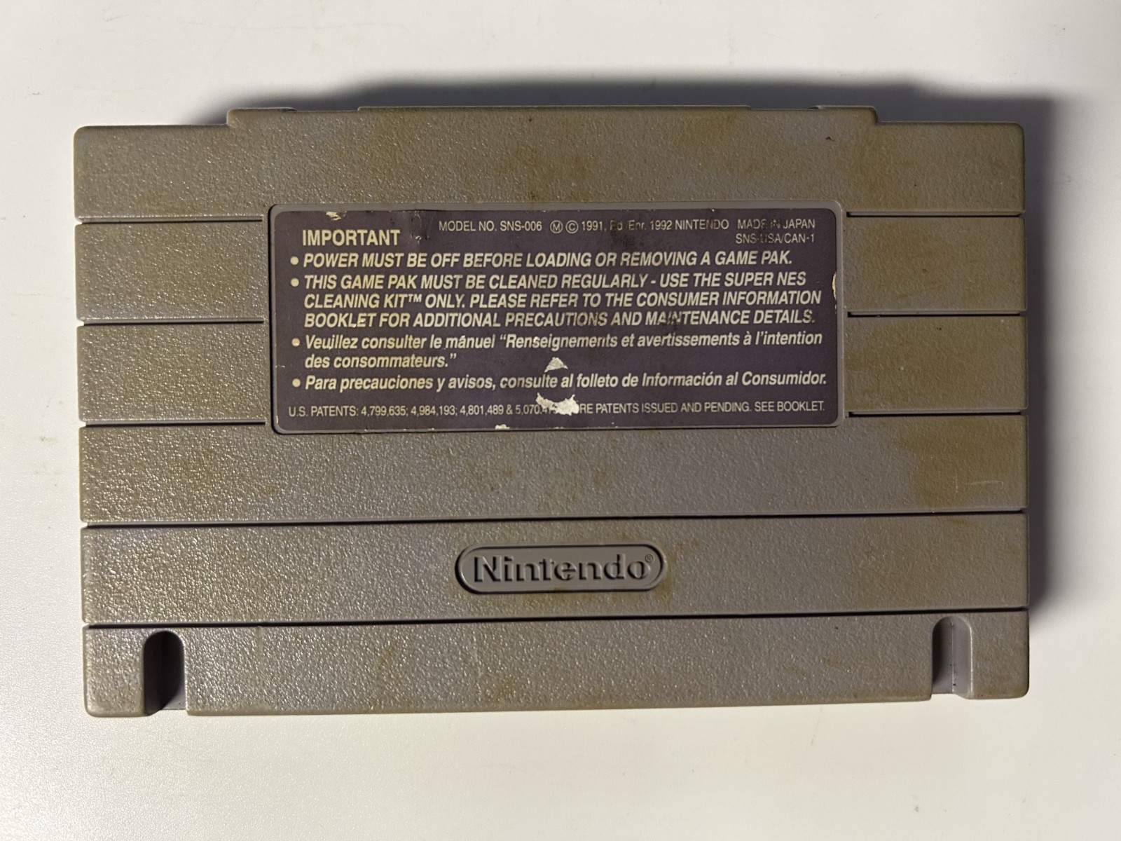 Super Mario All-Stars SNES Authentic TESTED & WORKING – Cartridge only