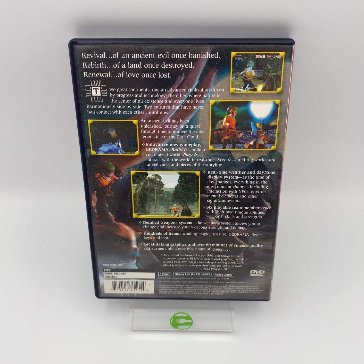 Dark Cloud (Sony PlayStation 2 PS2, 2001)