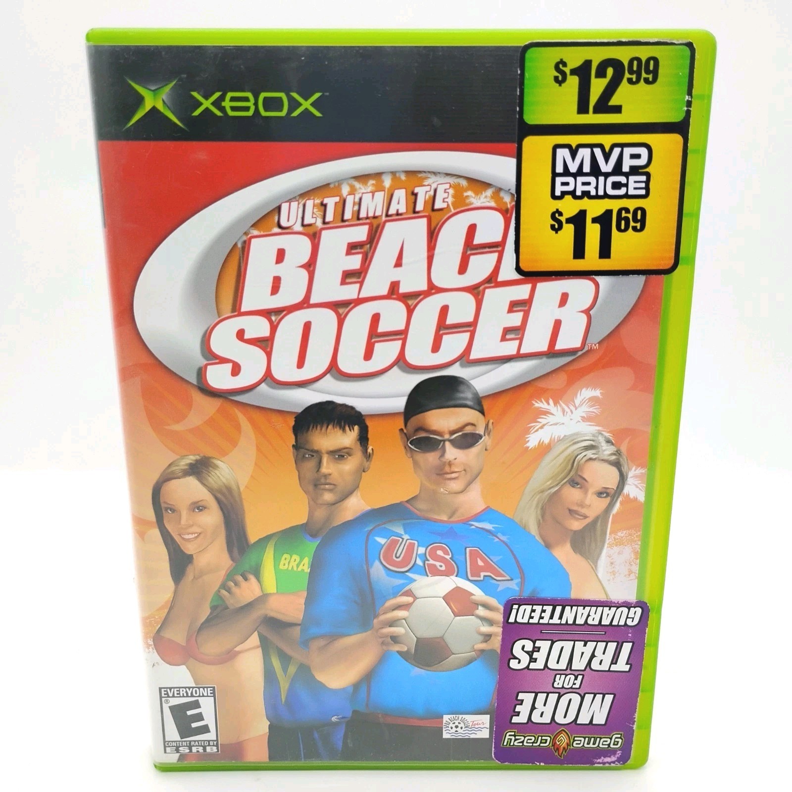 Ultimate Beach Soccer (Original Xbox 2003) Complete w/ Manual & Reg Card TESTED