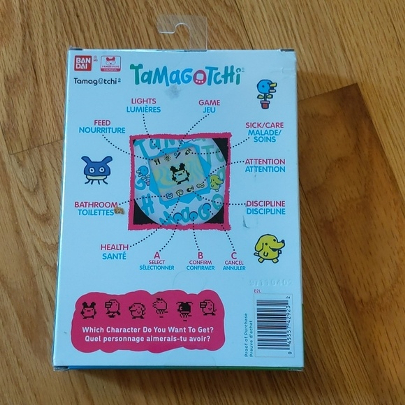 Tamagotchi The Original Virtual Reality Pet BANDAI Gen2 New Sealed Box Blue Pink