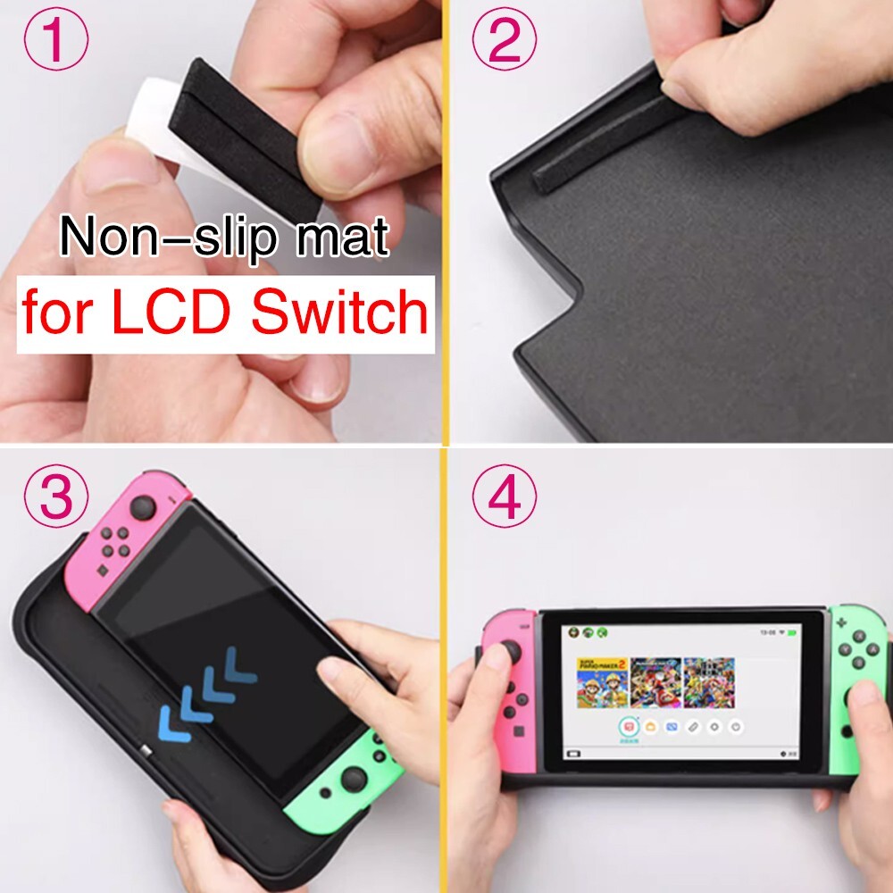 NEWDERY External Battery Station for Nintendo Switch/Switch OLED Charger Case
