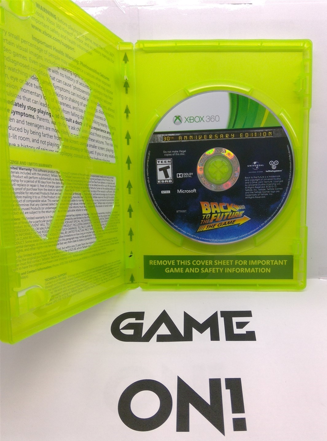 Back to the Future The Game 30th Anniversary Edition (Xbox 360 2015) Tested
