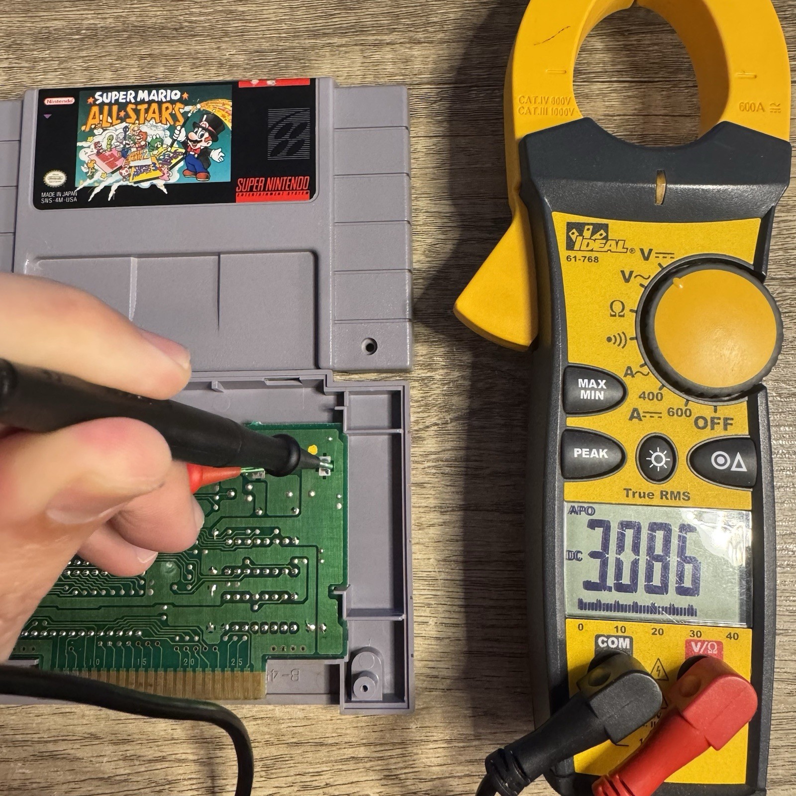 Super Mario All-Stars SNES Game – Tested & Authentic OEM Nintendo Cartridge
