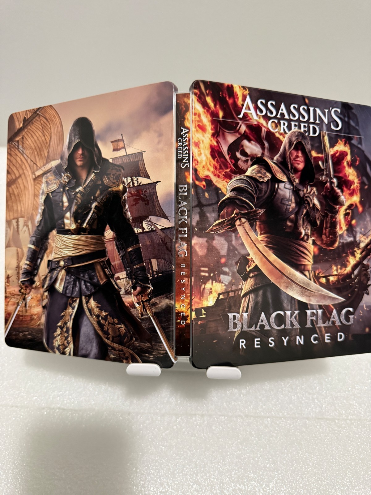 Assassin’s Creed Black Flag Resynced CUSTOM G2 Steelbook Case PS5/XBOX (NO GAME)