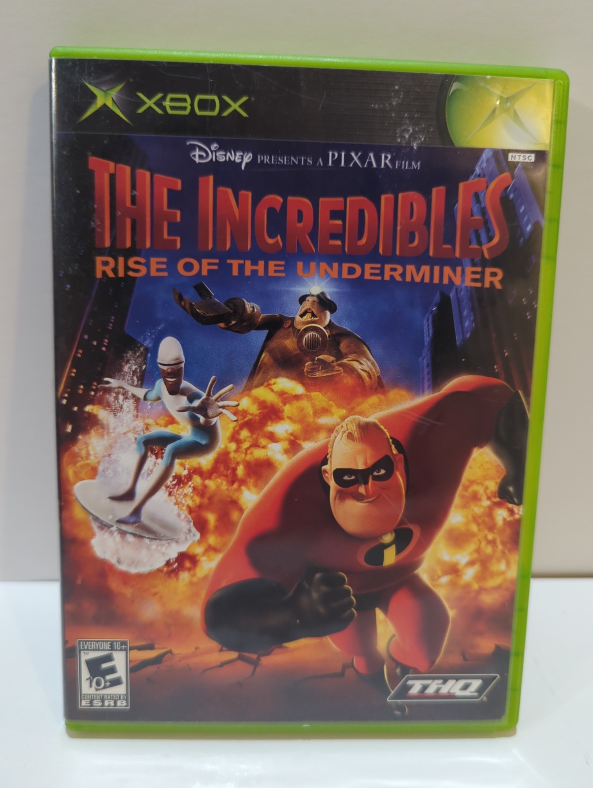 Incredibles: Rise of the Underminer (Microsoft Xbox, 2005) Complete, tested.