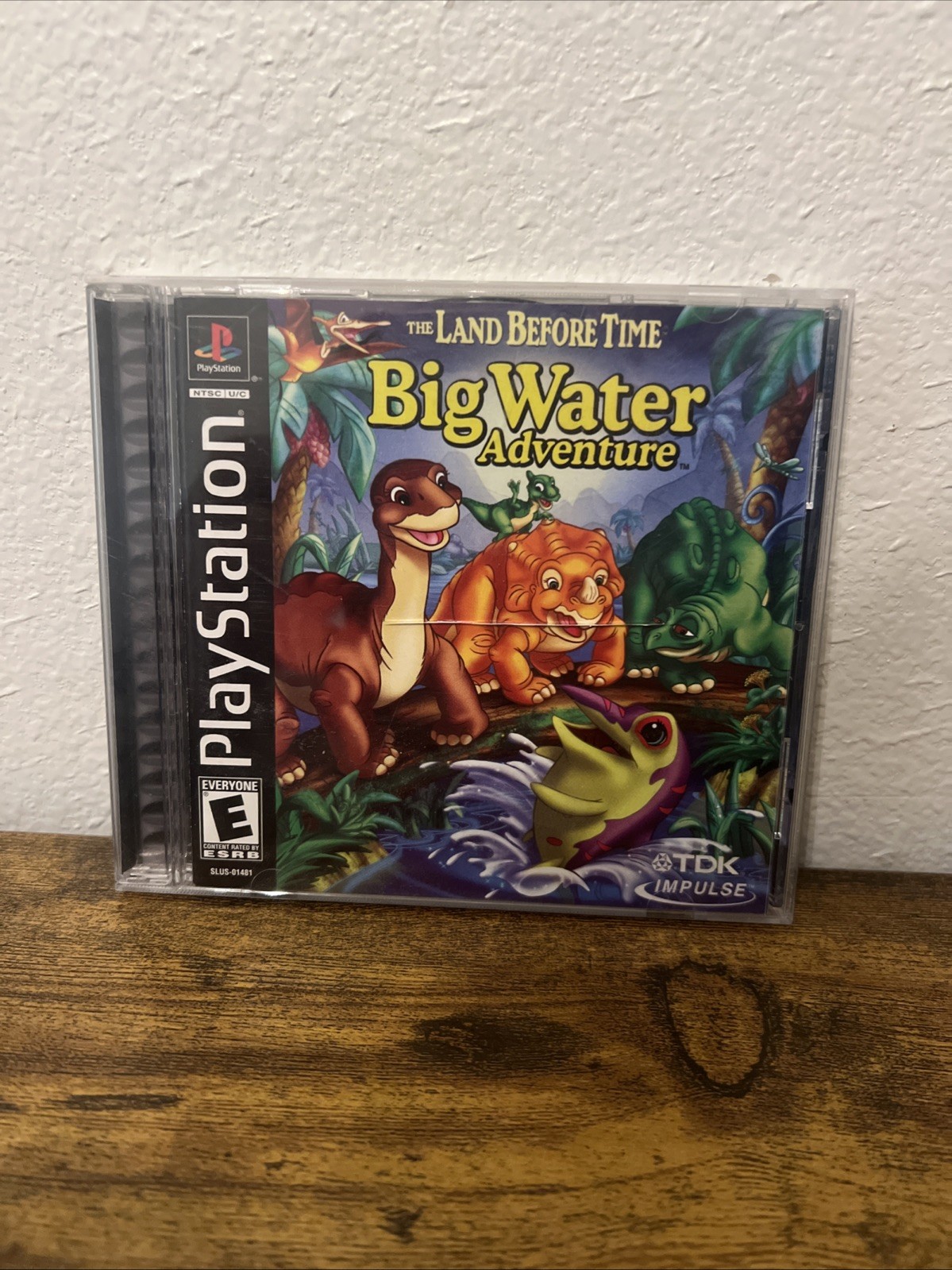 The Land Before Time: Big Water Adventure (PlayStation 1 PS1) CIB & TESTED