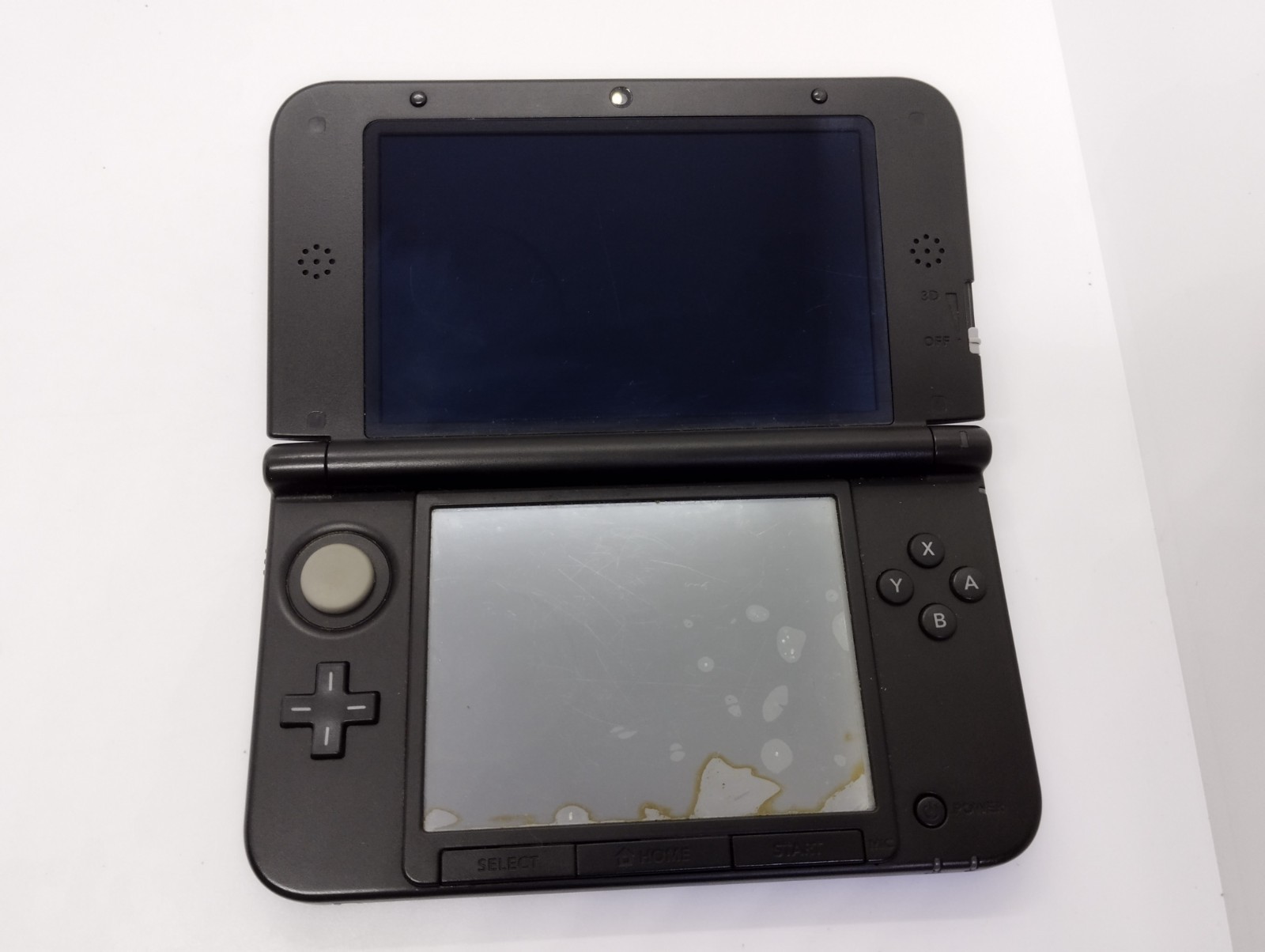 NINTENDO 3DS LL XL Turquoise Blue Black Console Stylus NTSC-J Japanese Tested