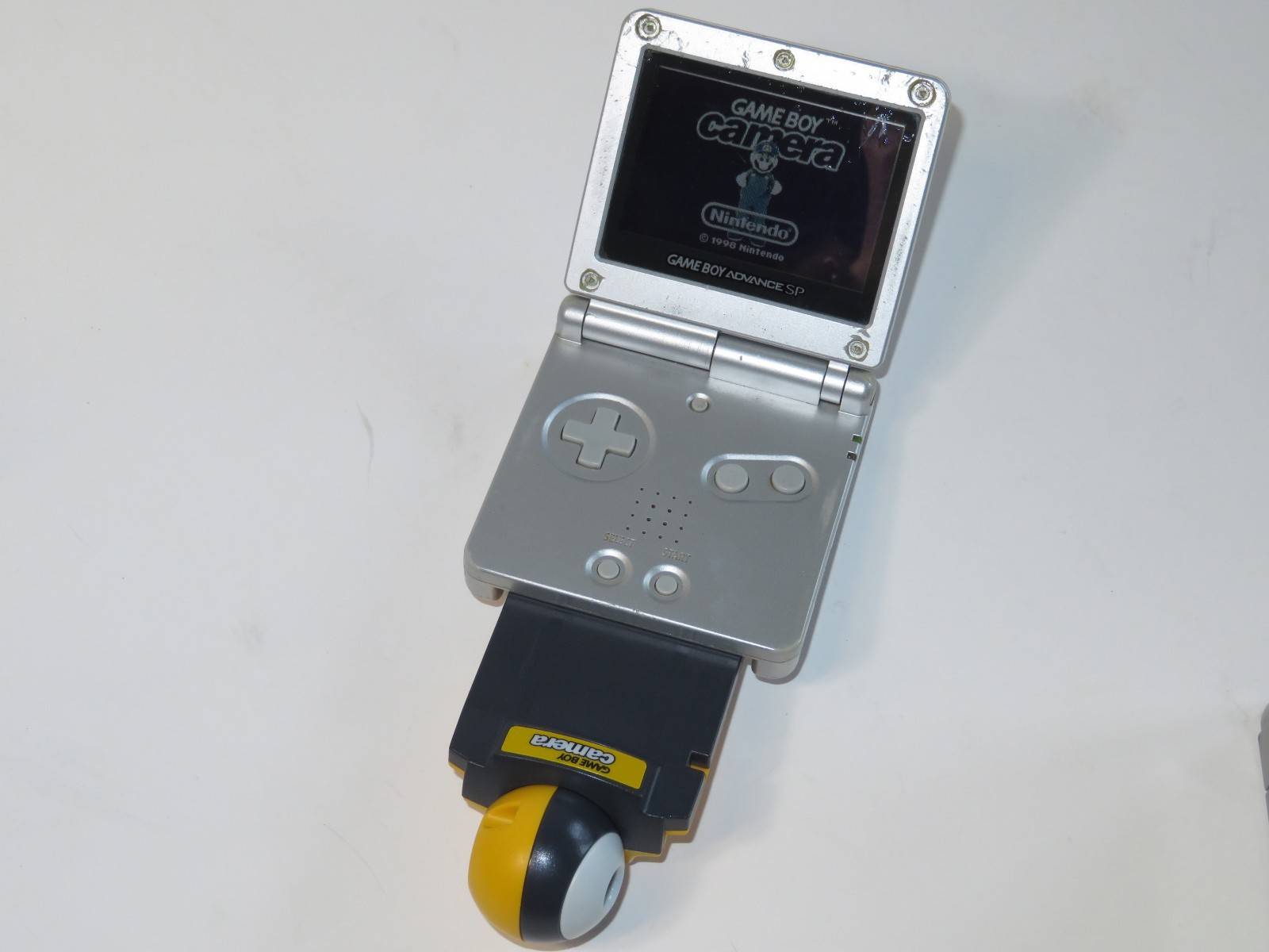 Authentic Yellow NINTENDO Game Boy Camera Model MGB-006 TESTED WORKING