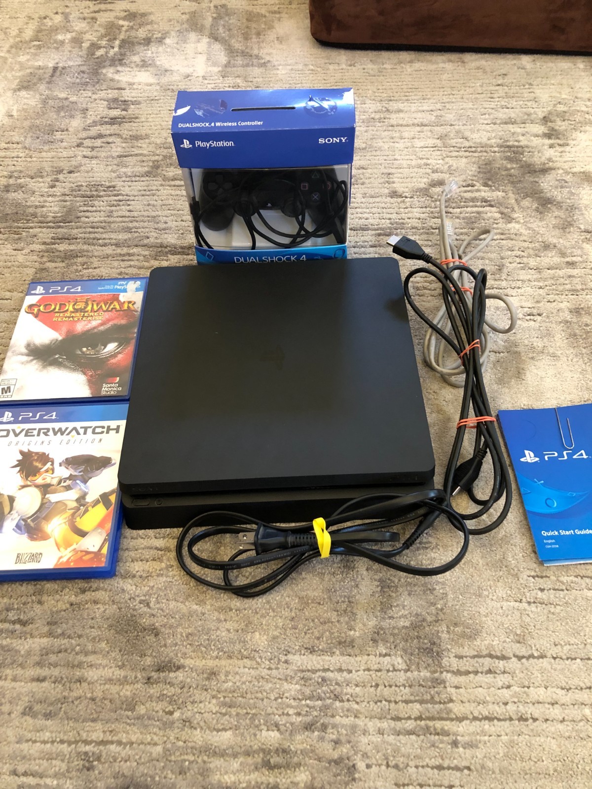 Sony Playstation 4 PS 4 Slim 1 TB Includes everything you need Read Description