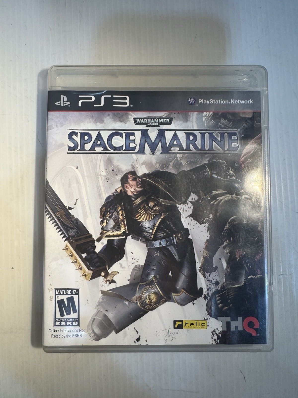Warhammer 40,000: Space Marine (Sony PlayStation 3, 2011)