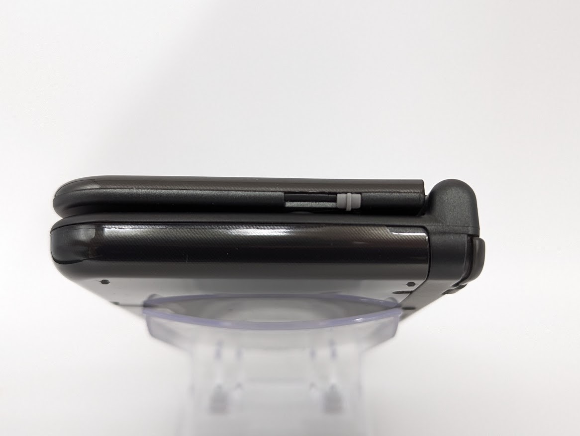 B127 Nintendo new 3DS LL XL console Metallic Black Japan w/pen adapter case fx