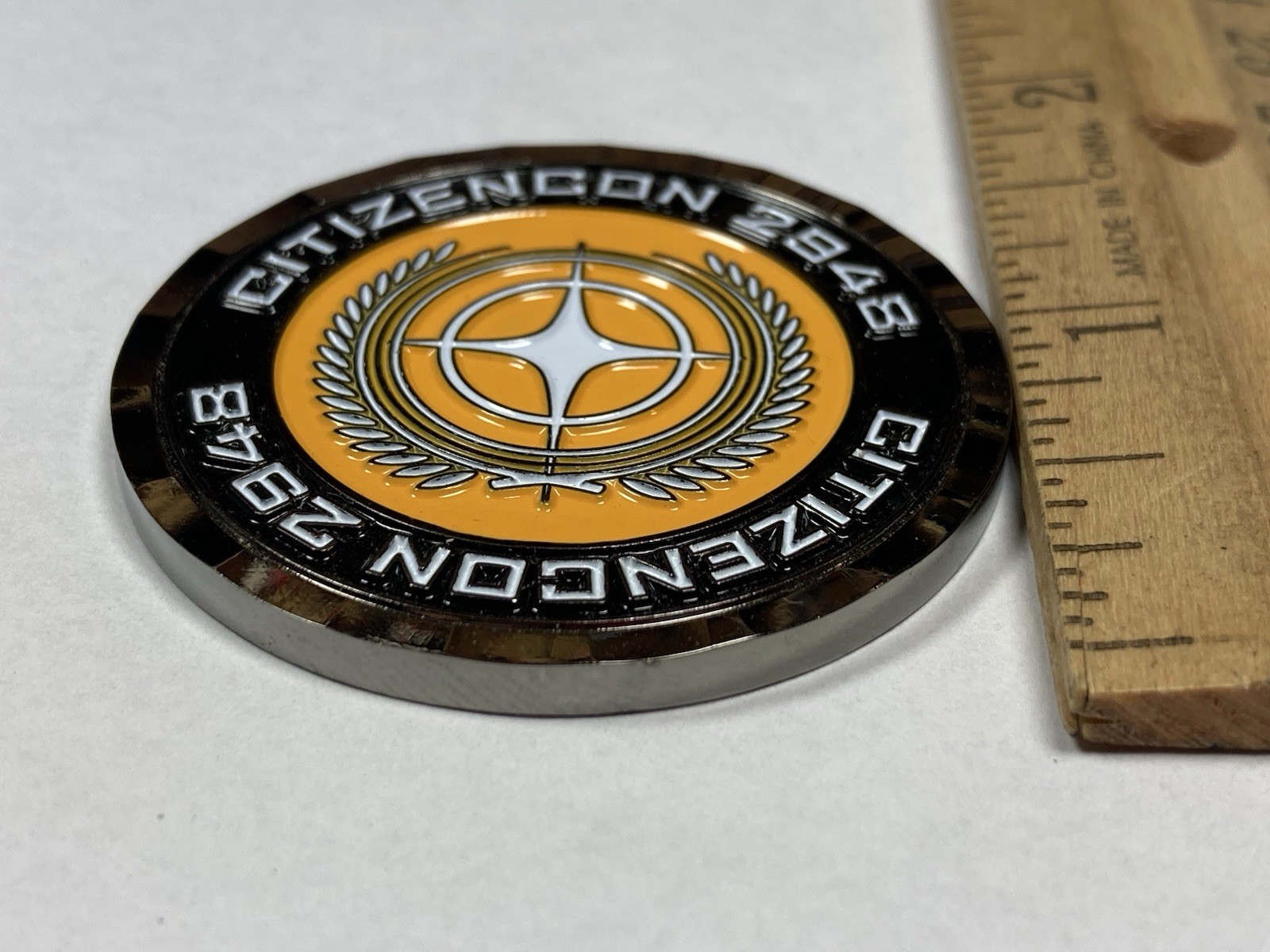 Star Citizen CitizenCon 2948 Exclusive Enameled Challenge Coin – MINT CONDITION