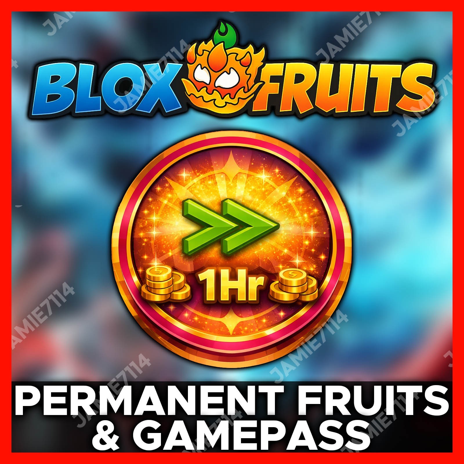 BLOX FRUITS 🐲 2X EXP (1 HOURS)‼️CHEAP & FAST SERVICE ‼️