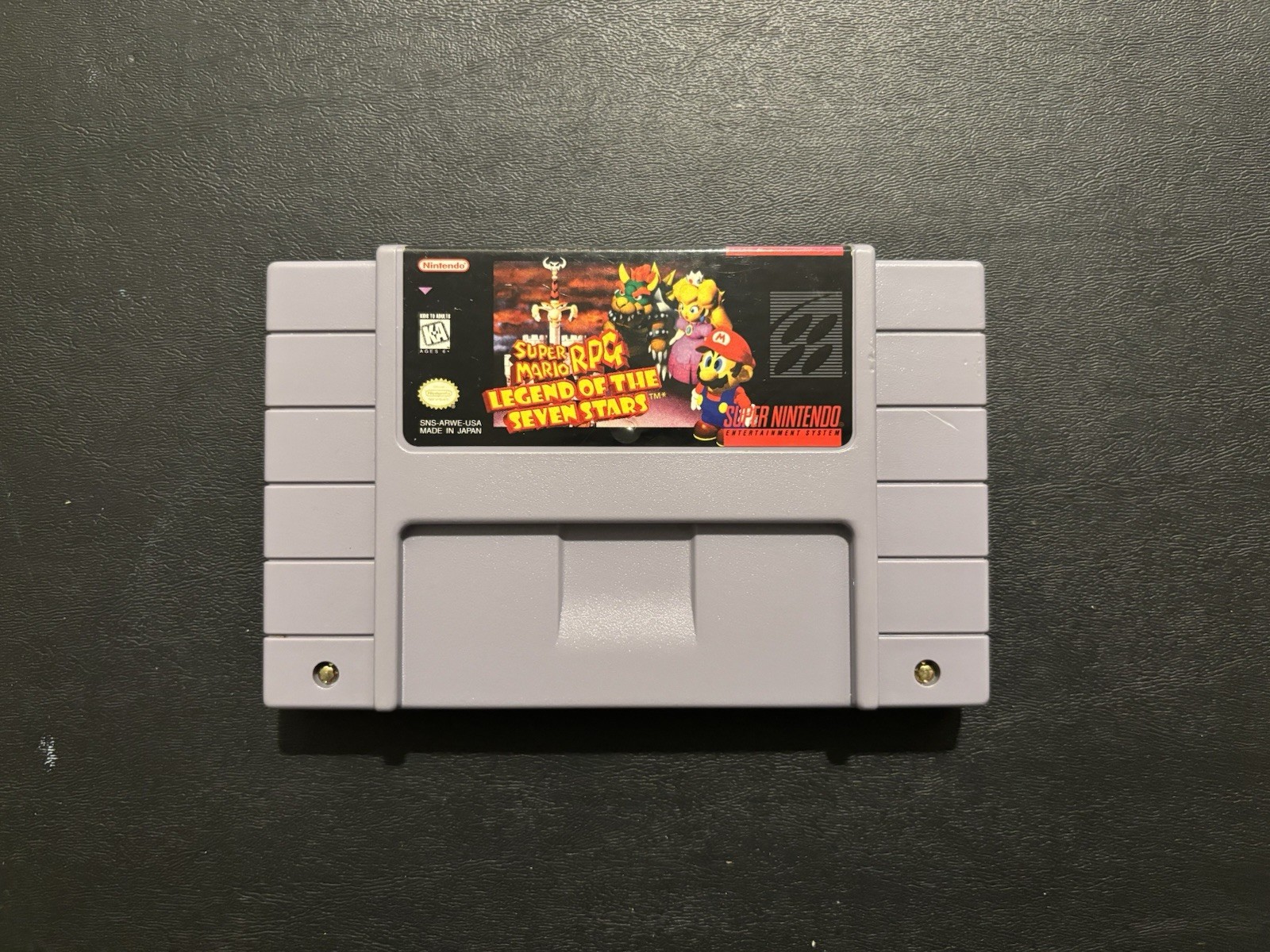 Super Mario RPG: Legend of the Seven Stars (Super Nintendo SNES , 1996) Tested