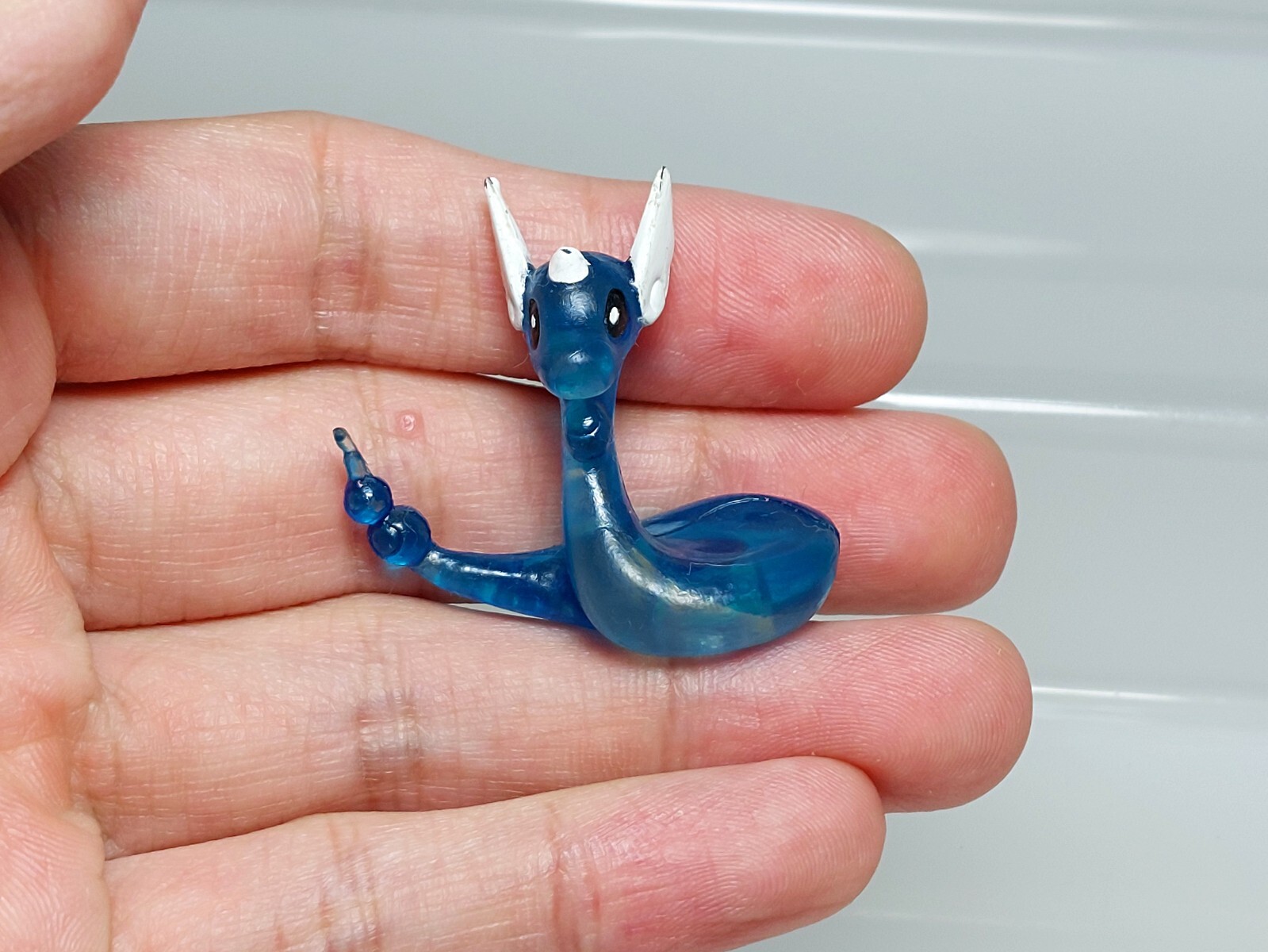 Dragonair Dragonite Dratini (Clear) Pokemon Figure Gashapon Bandai R04 0.9-1.3in