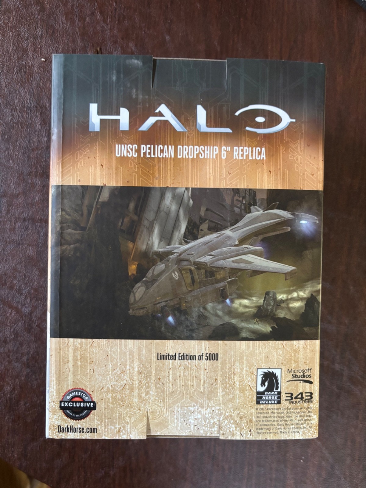 Dark Horse Halo Pelican Dropship 6″ Replica Statue Gamestop Exclusive LE 5000