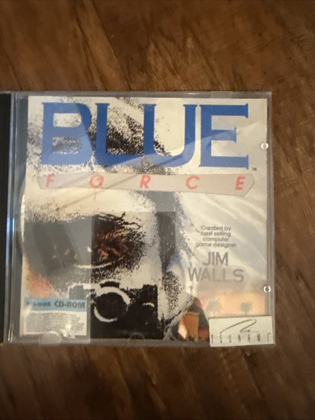 Vintage Blue Force PC Game Jim Walls 1993 MS-DOS CD-ROM