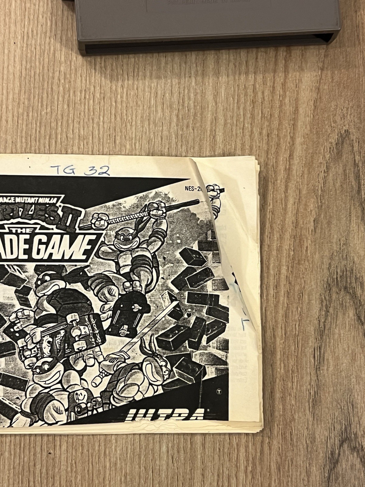 Teenage Mutant Ninja Turtles II: The Arcade Game (Nintendo NES, 1990) No Manual
