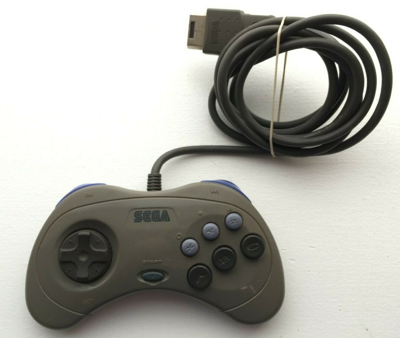 Sega Saturn Official Genuine Authentic Original Grey Controller Gray – US SELLER