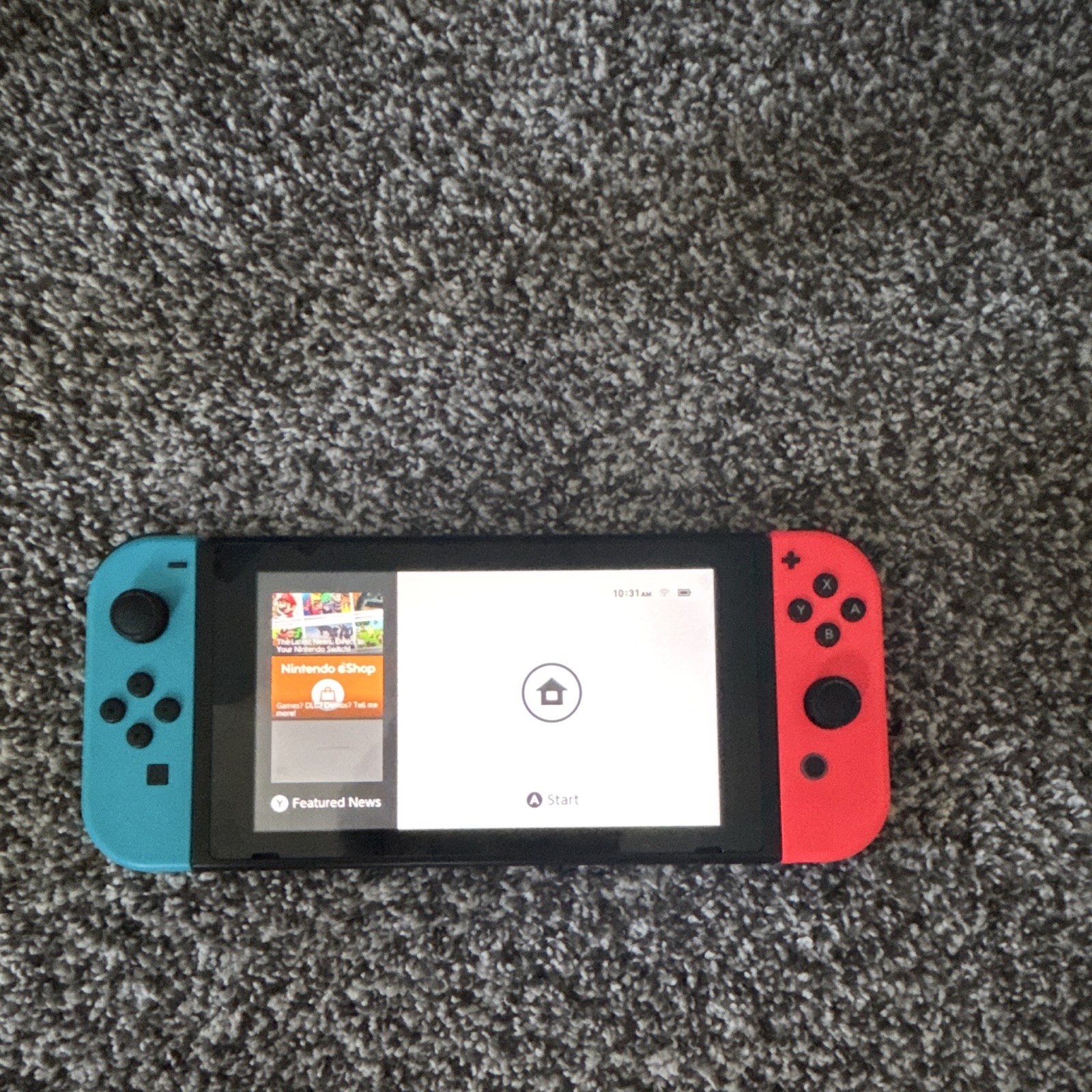 Nintendo Switch Console w/ Dock Neon Red/Blue Joy-Cons, Gear Club & THPS