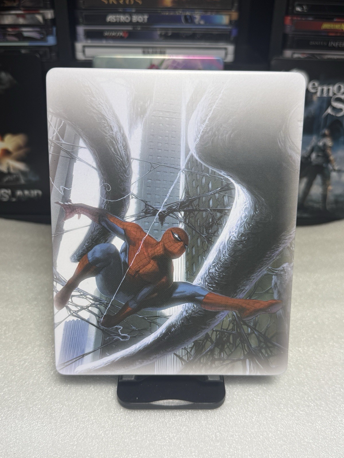 Spider-man Web Of Shadows Custom Steelbook/Steelup Case For PS3/Xbox (No Game)