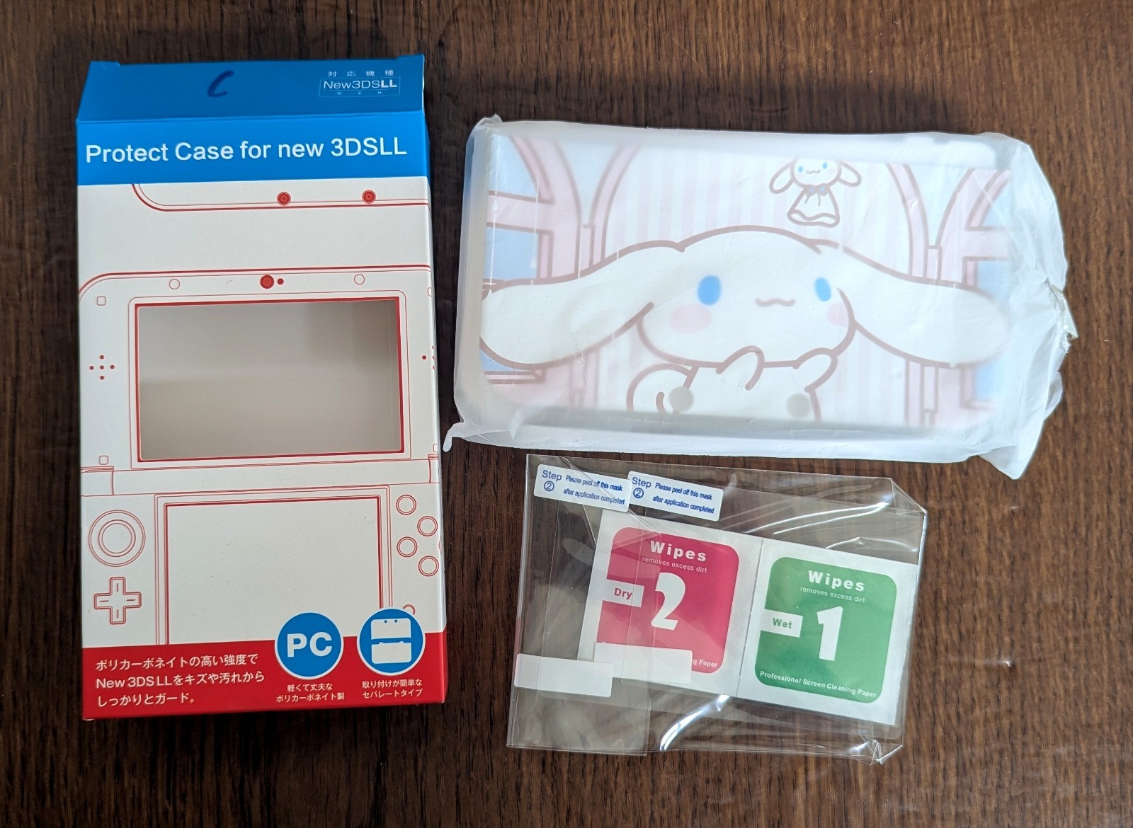 Sanrio Cinnamoroll Protective Case for Nintendo 3DSLL/3DS XL Pastel PC Open Box