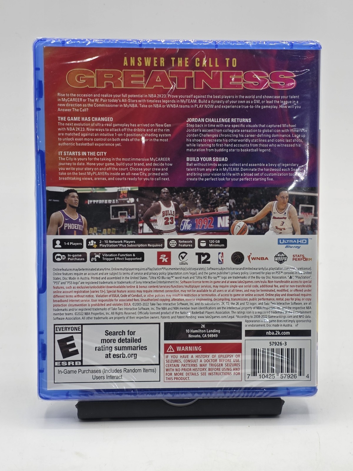 NBA 2K23 – PlayStation 5 PS5 Brand New Factory Sealed