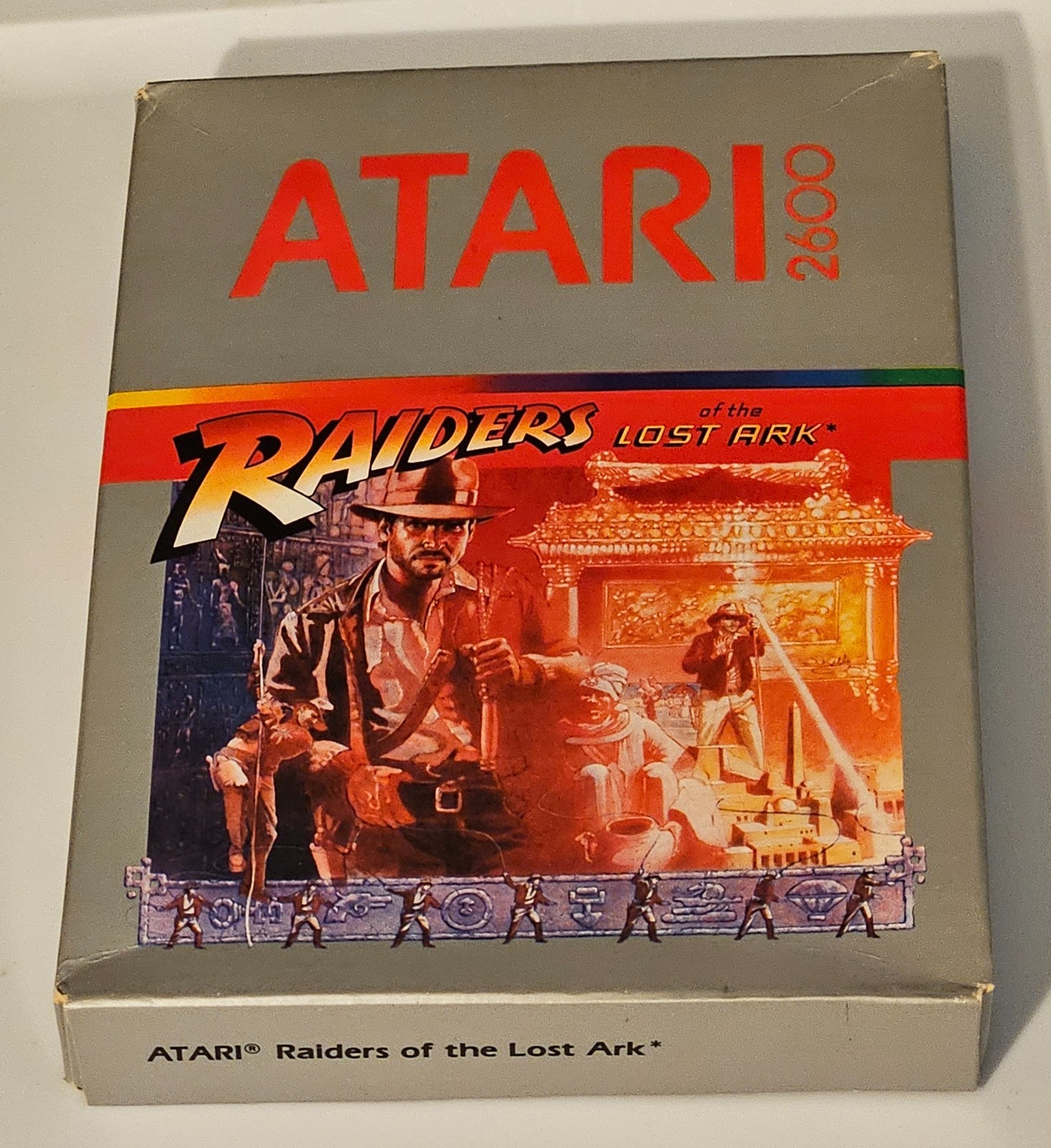 Raiders of the Lost Ark Atari 2600 “RAIDERS LOST ARK” Variant Misprint CIB WORKS