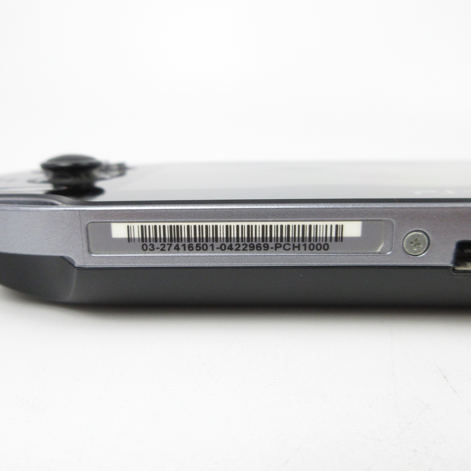 【Excellent】Sony PS Vita PCH-1000 Crystal Black Wi-Fi Model Console #Arr0309/05