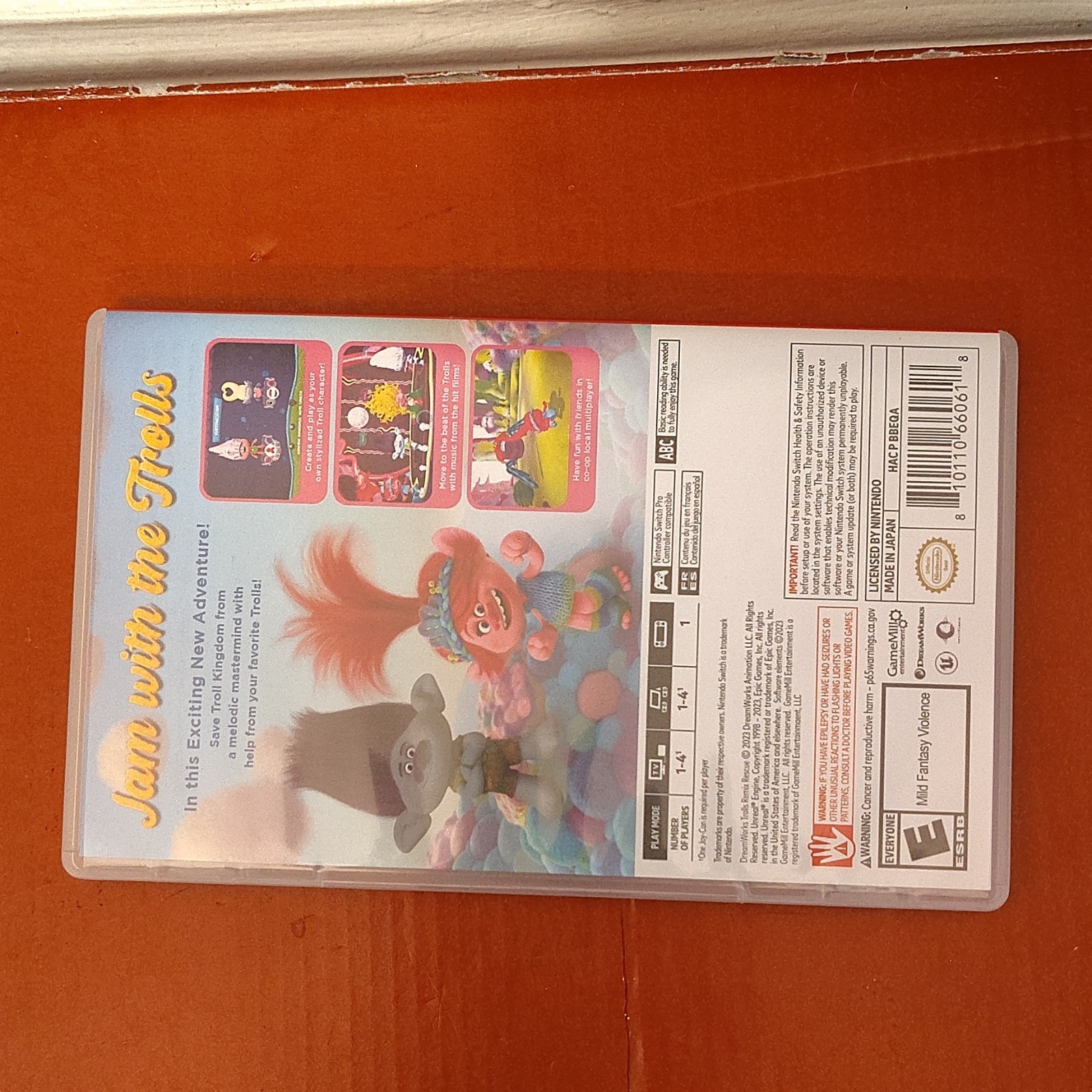 GameMill Entertainment Trolls Remix Rescue Nintendo Switch 2023 E Multiplayer