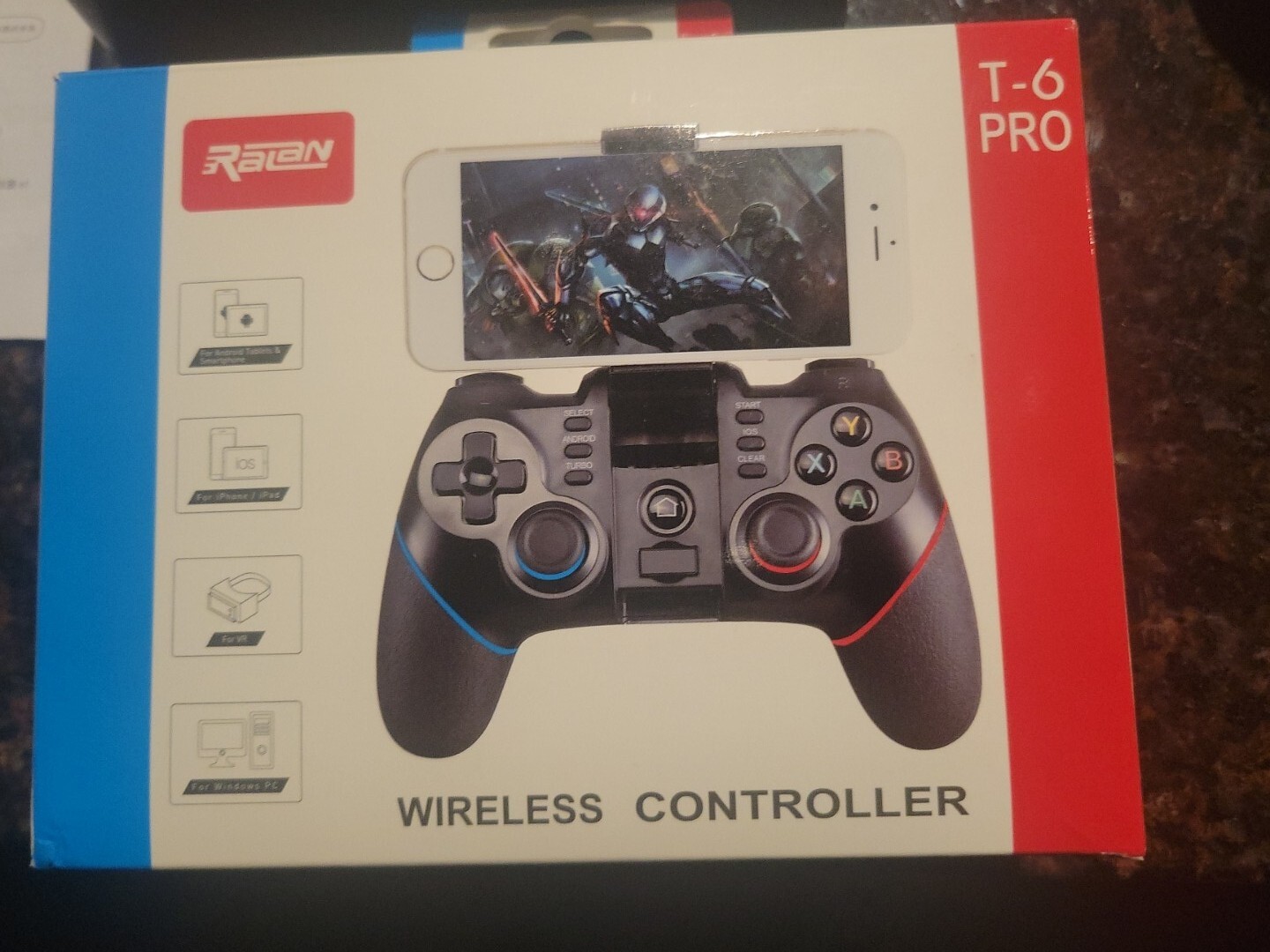 Ratan T-6 Wireless Controller Gamepad For Android, Apple, PC