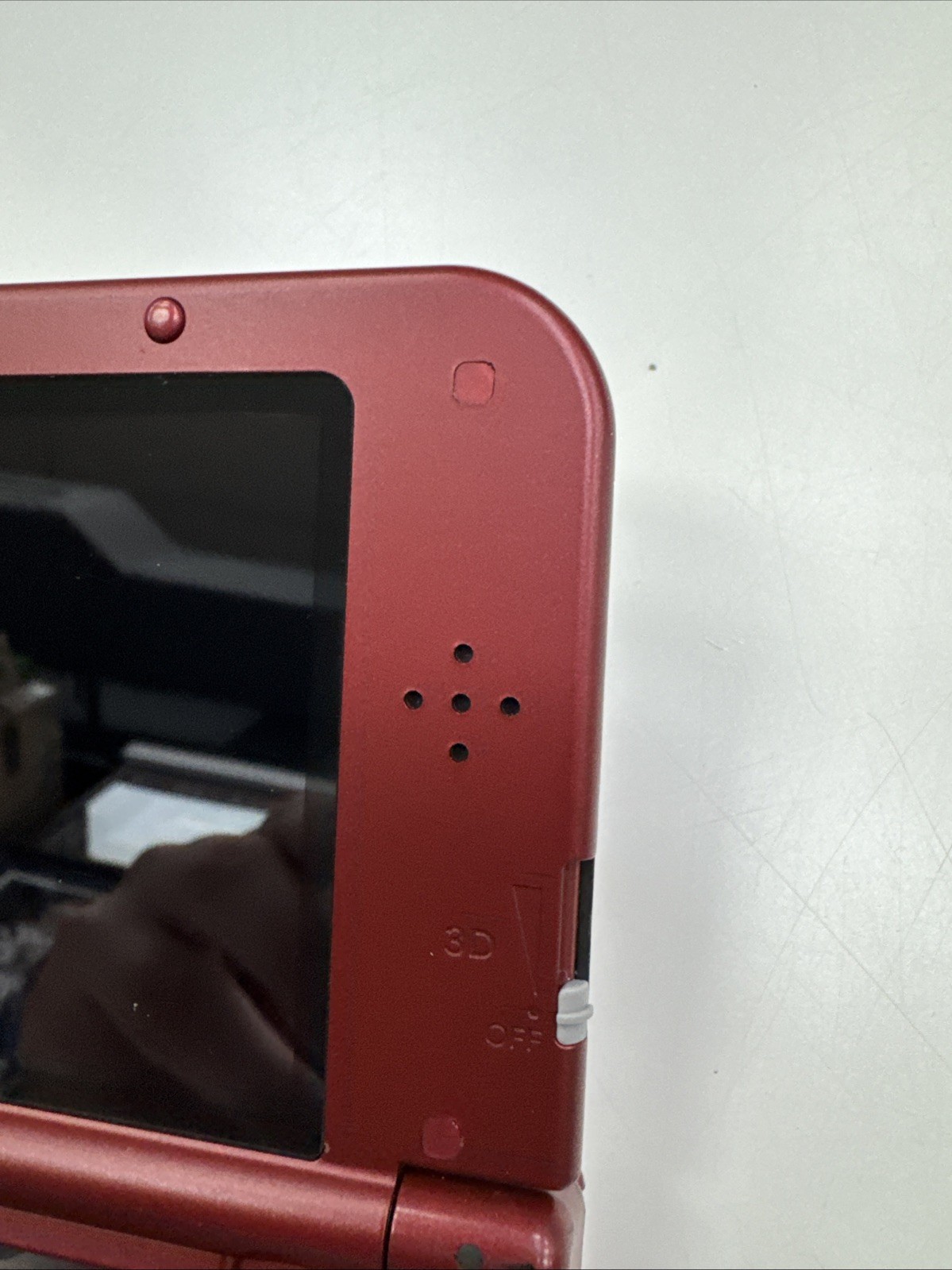 TOP IPS Nintendo NEW 3DS XL Metallic Red Game Console RED-001