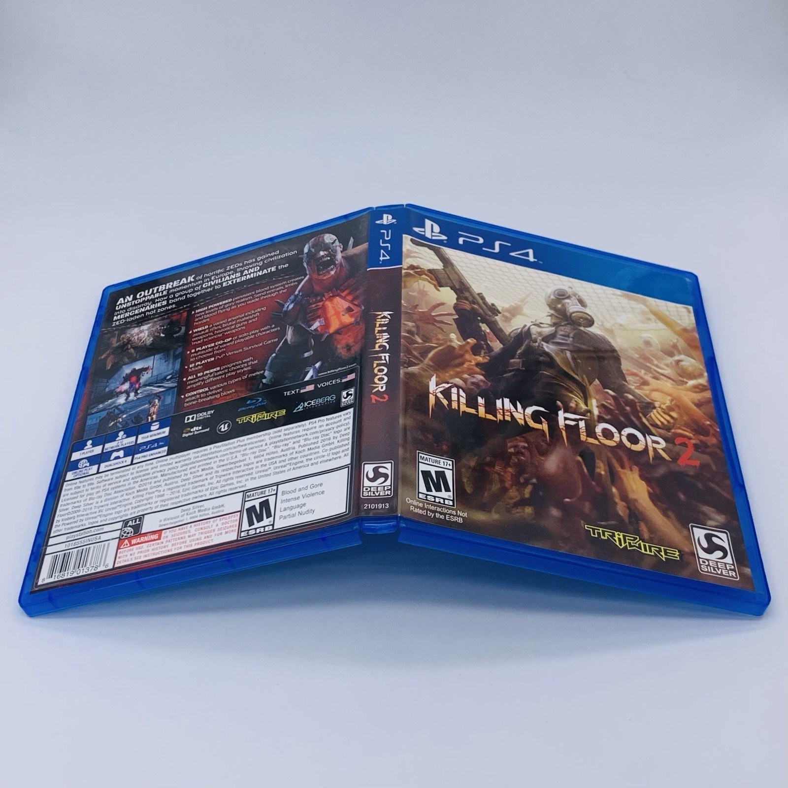 Killing Floor 2 Sony PlayStation 4 PS4, 2016 Deep Silver – No Manual Tested