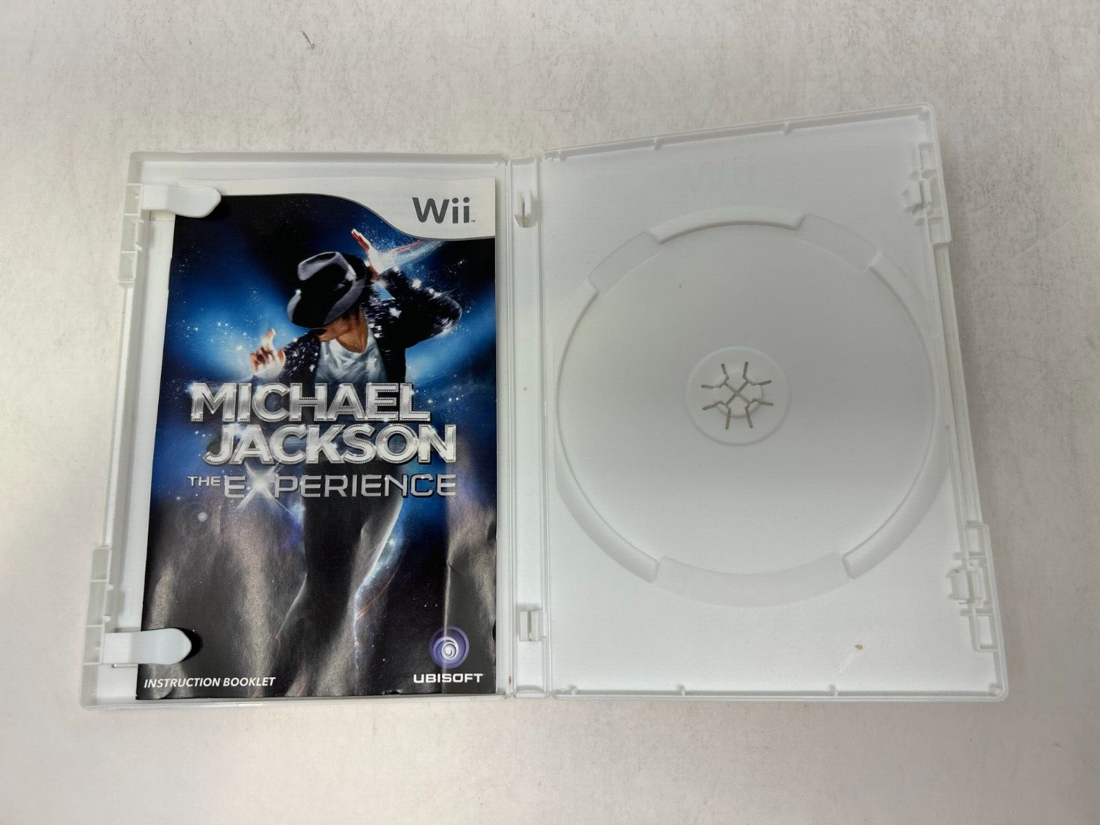 Case and Manual Only NO GAME Michael Jackson The Experience Nintendo Wii