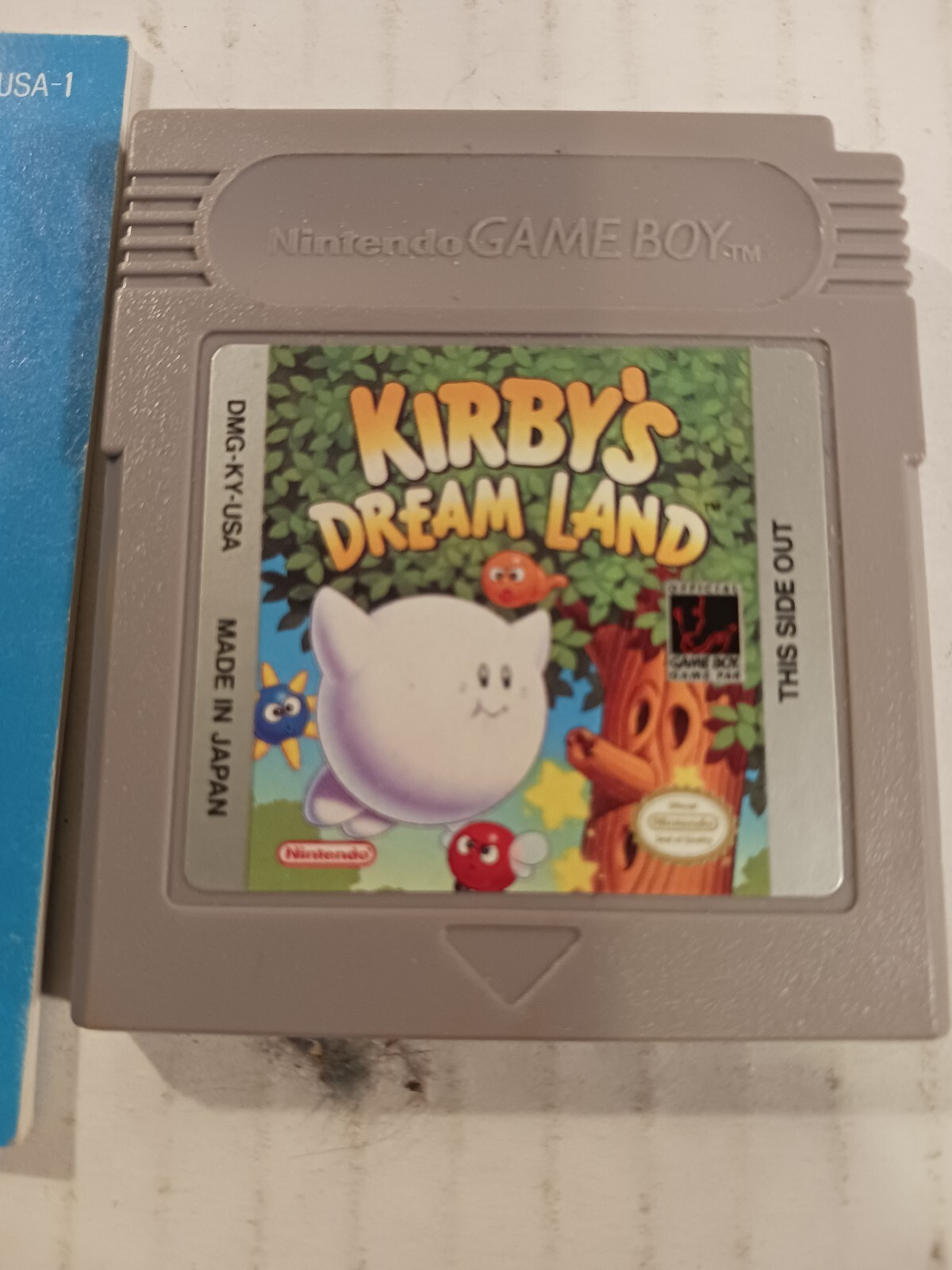 Kirby’s Dream Land (Nintendo Game Boy, 1992) with MANUAL *TESTED AND WORKING*