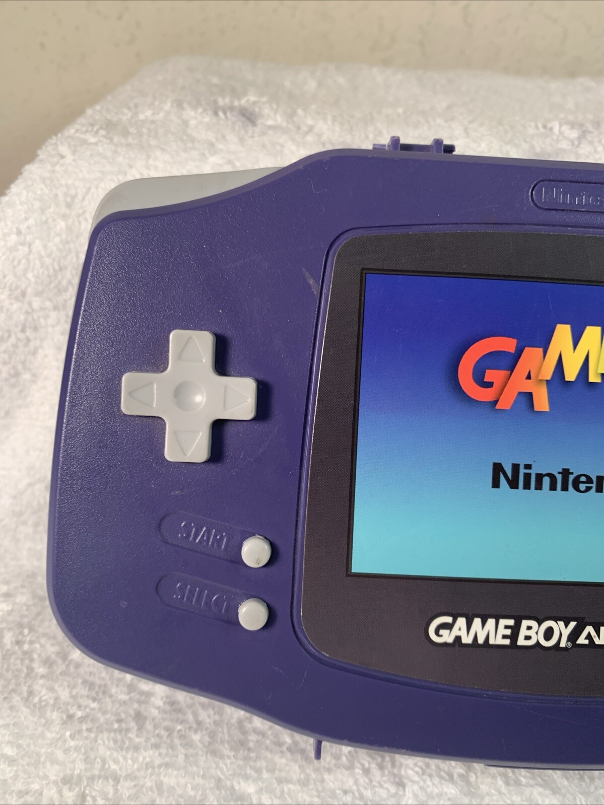 RARE Game Boy Advance Hard Shell Carrying Case 2002 ALS – Indigo Purple Readinfo