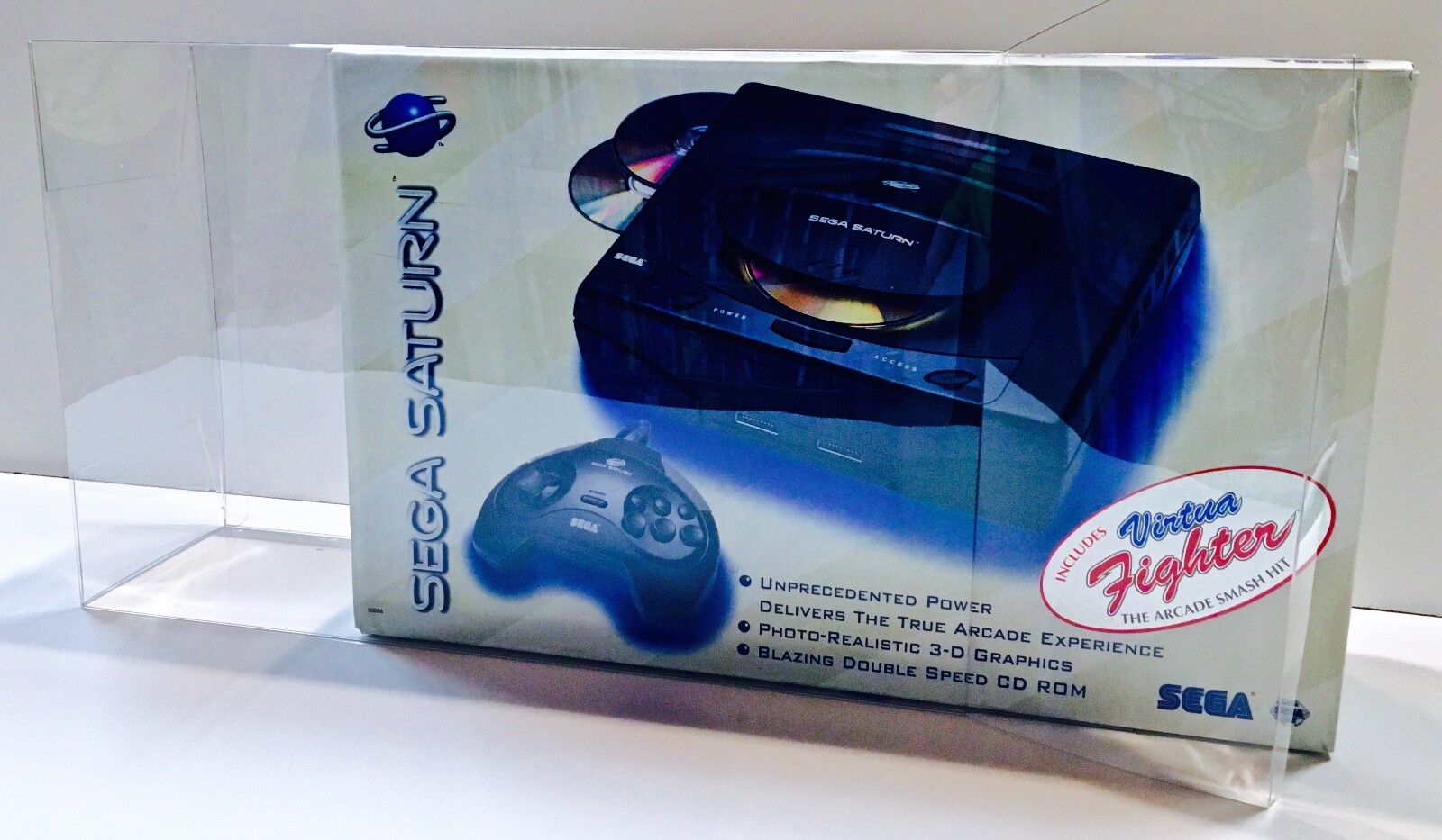 1 Console Box Protector For SEGA SATURN MODEL 1 Boxes Please check your size!