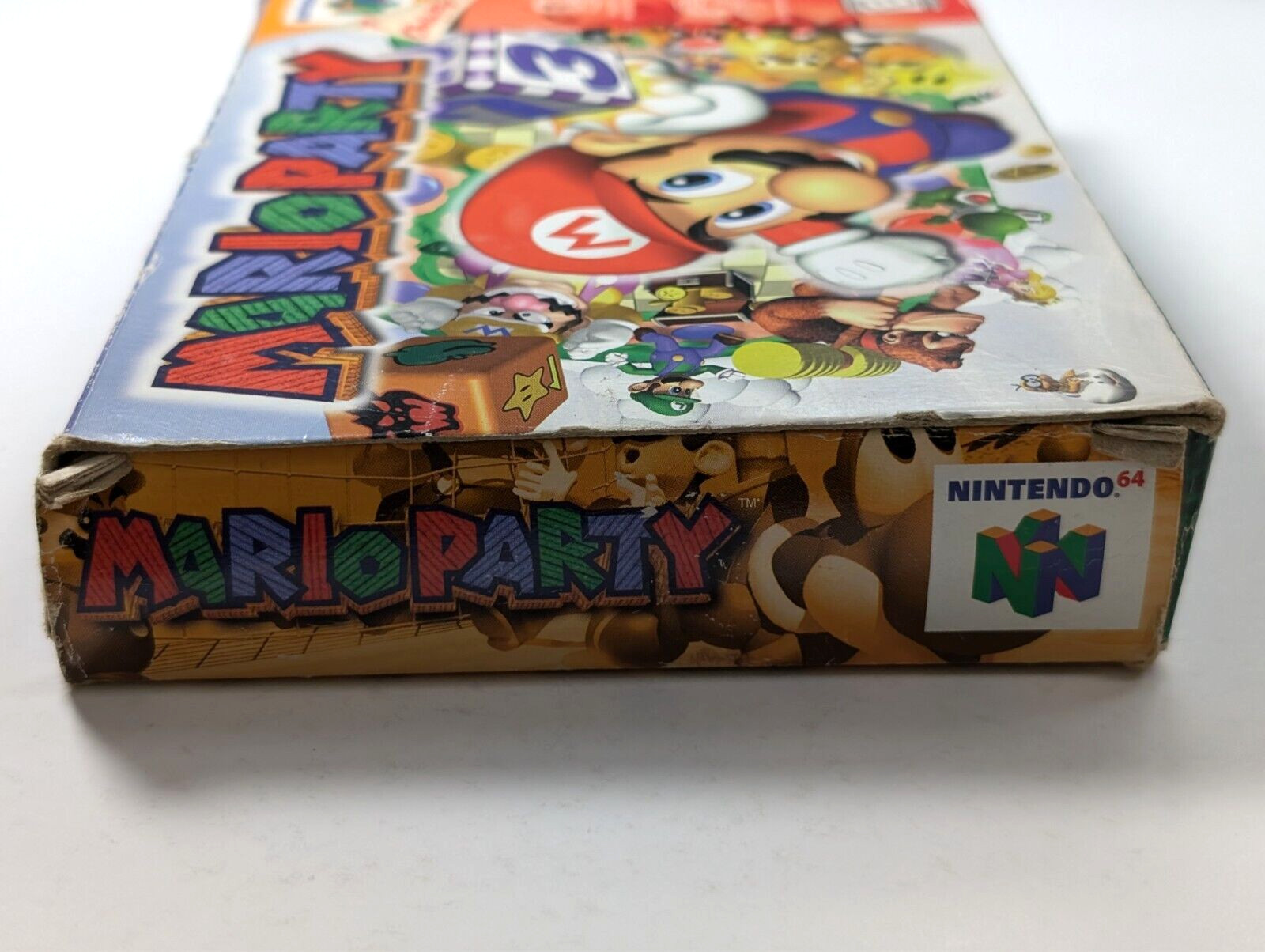 Mario Party 1 Nintendo 64 N64 with box (two flaps missing) authentic