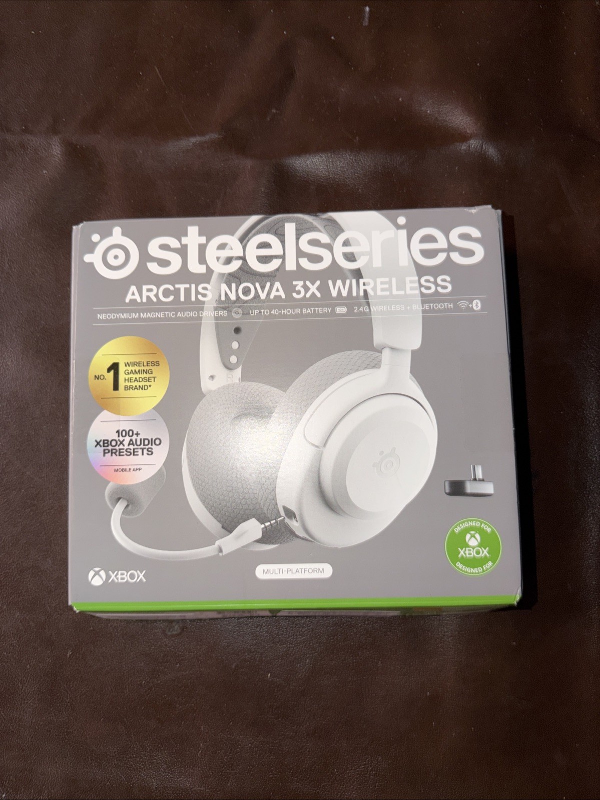 Arctis Nova 3X Wireless Gaming Headset White