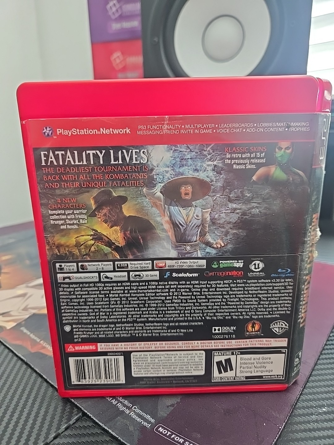 Mortal Kombat Komplete Edition (Sony Playstation 3 PS3 Greatest Hits, 2012) CIB