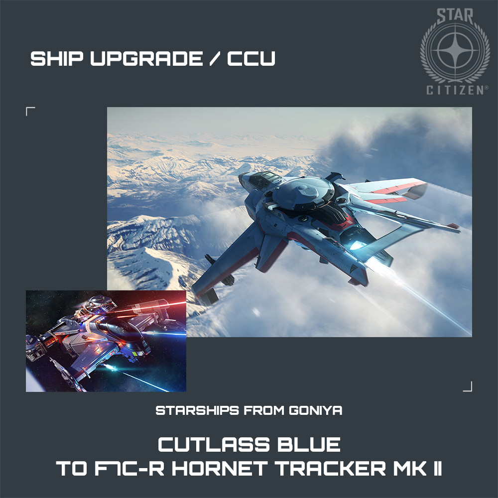 STAR CITIZEN – ANVIL F7C-R HORNET TRACKER MK II UPGRADE – (CCU)