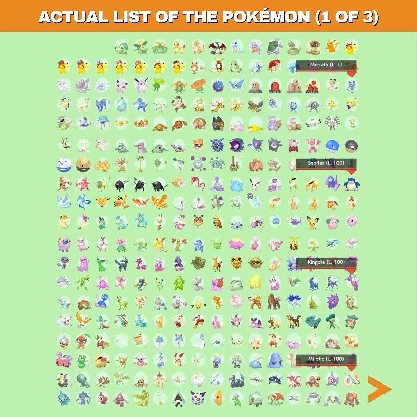 Pokémon Scarlet Violet Complete Shiny Living Dex Pokemon Champions