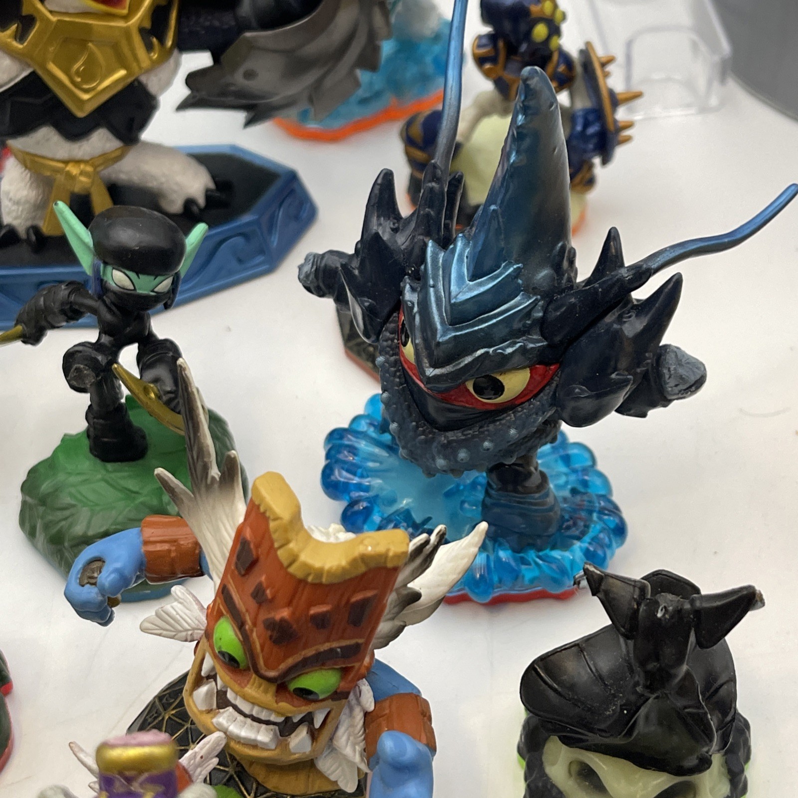 Skylanders Mixed Lot of 45 Figures Spyro, Giants, Vehicles, Some Damaged