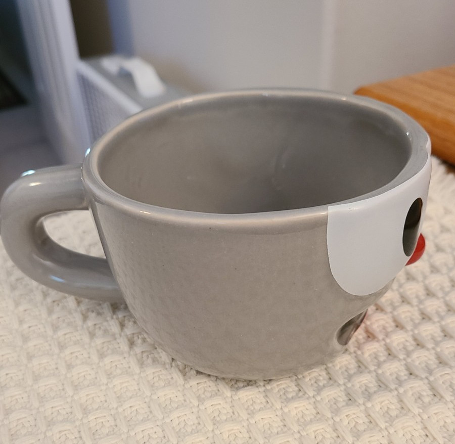 Cuphead Ceramic Mug – No Straw Stirrer Official Studio MDHR